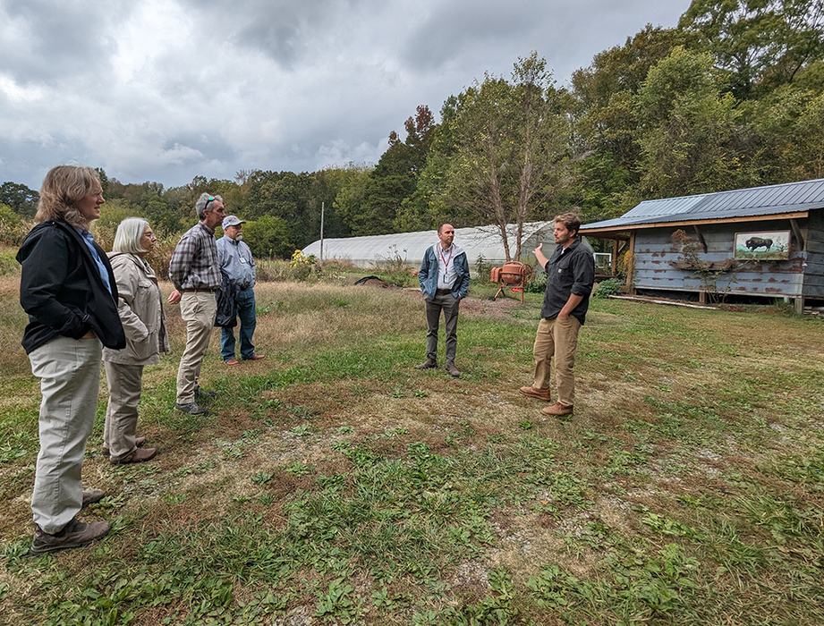 Grower Farrell Moose of Dutch Buffalo Farm explains how the AgVentures grant helped fund the transition of his farm from vegetable production to native plant propagation