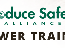 Produce Safety Alliance logo above the text "GROWER TRAINING"
