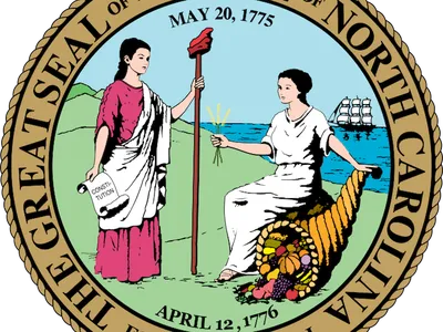 image of the State seal of North Carolina