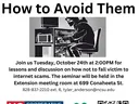 scam flyer