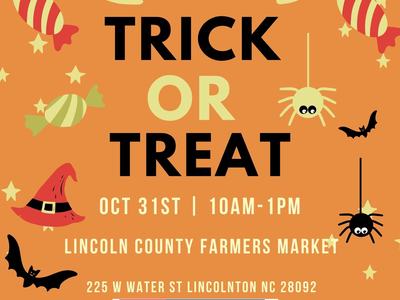 Trick or Treat event flyer