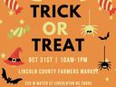 Trick or Treat event flyer