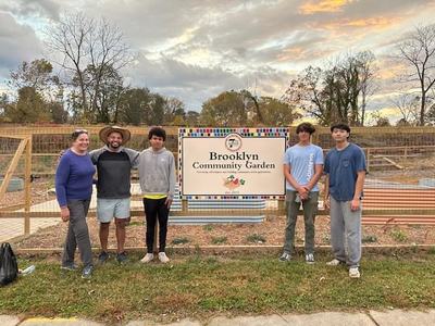 Brooklyn community garden