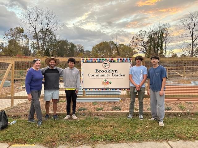 Brooklyn community garden 