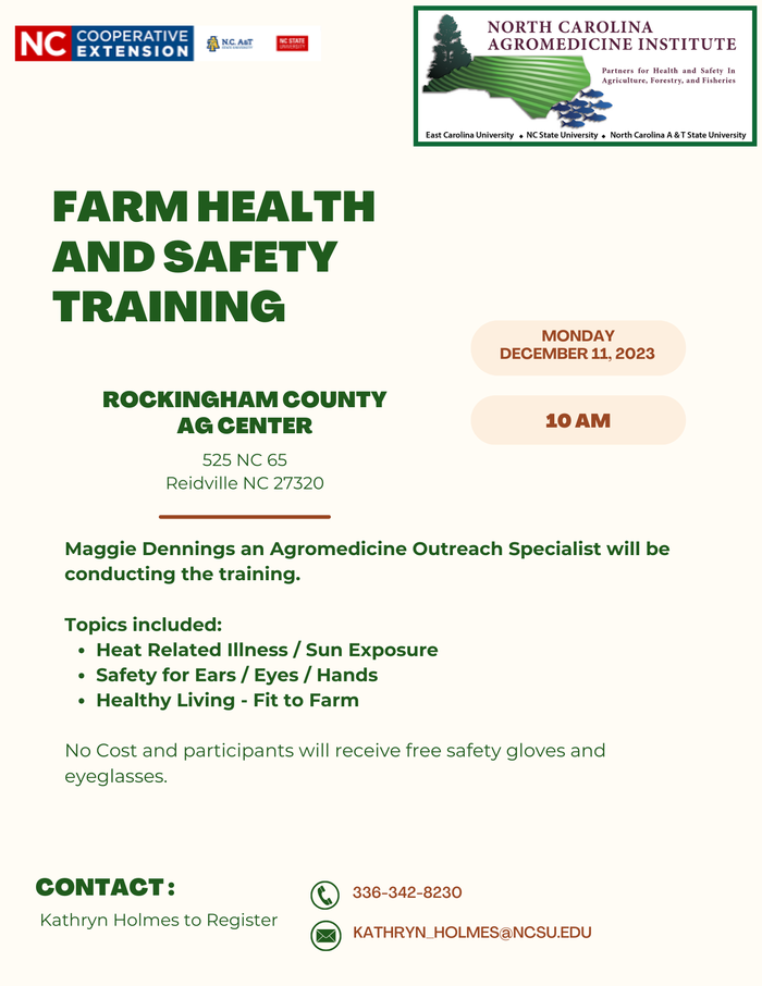 Farm Health and Safety Training