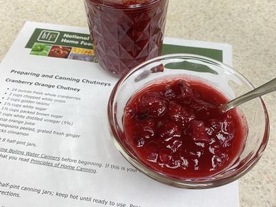 Cranberry Orange Chutney