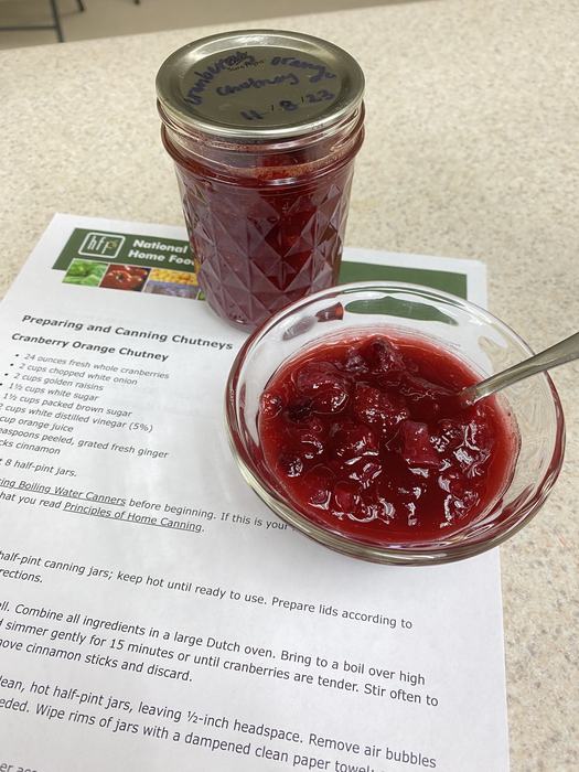 Cranberry Orange Chutney