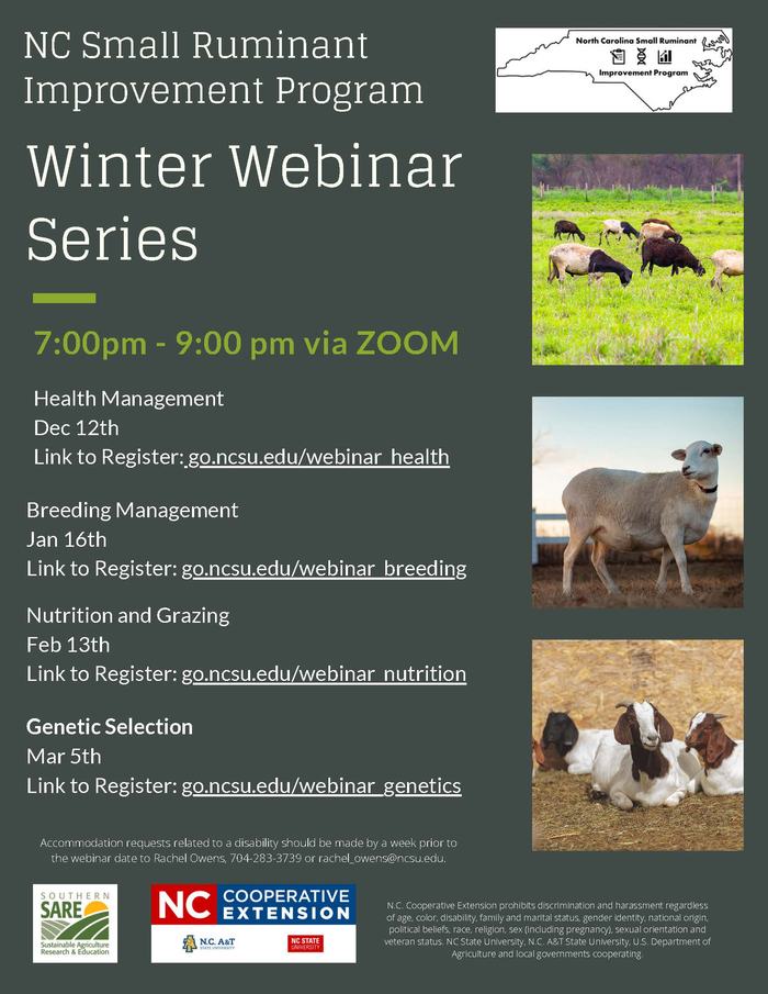 Winter Webinar Series