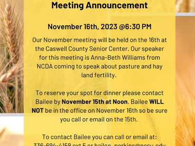 cattlemen meeting november 16th 6:30pm 