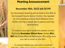 cattlemen meeting november 16th 6:30pm 