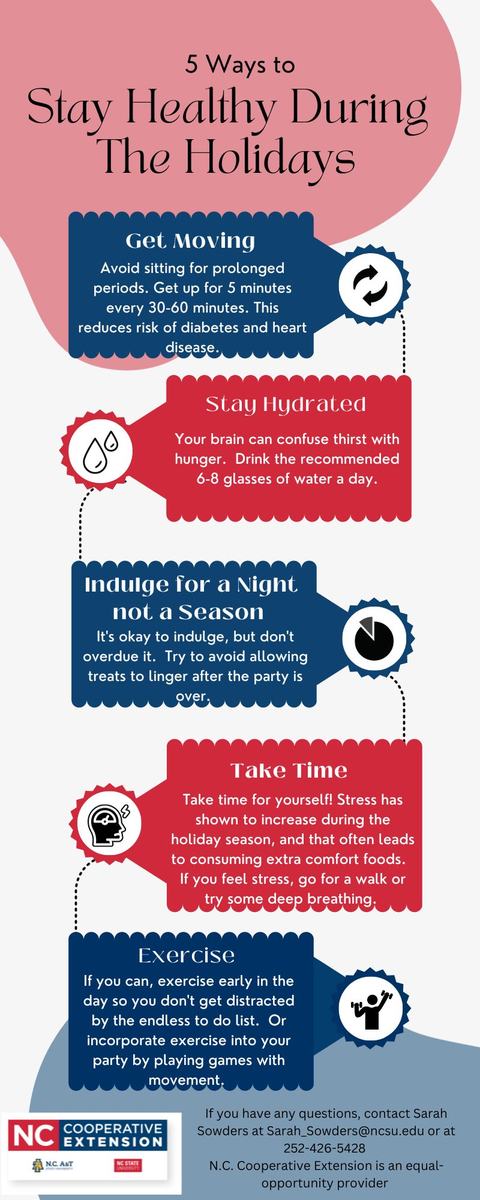 5 Ways to Stay Healthy During the Holidays