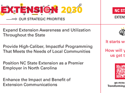NC State Extension Strategic Priorities for 2030