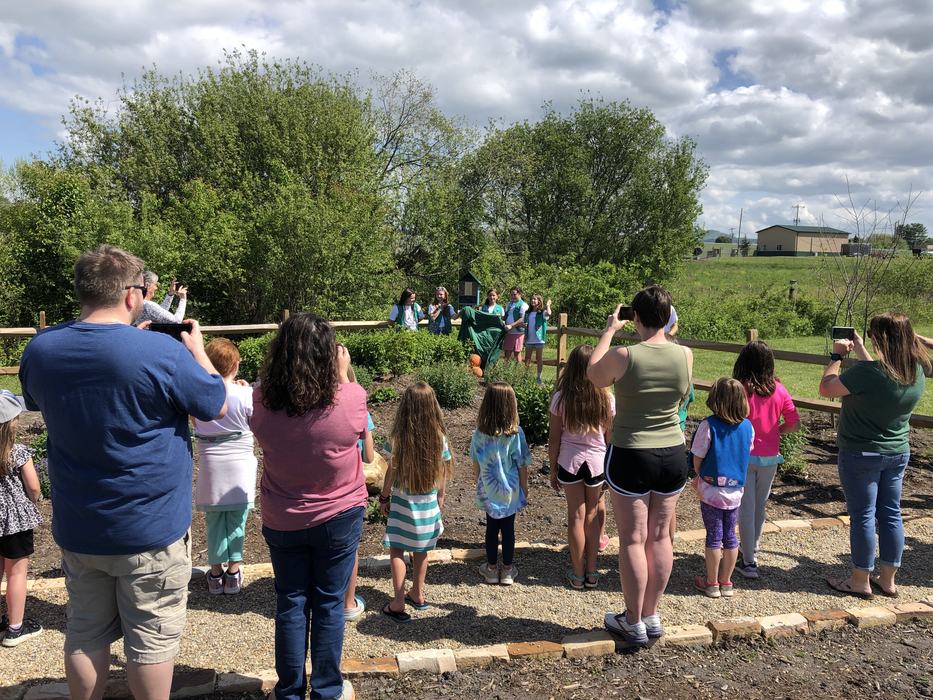 girl scout bee house dedication