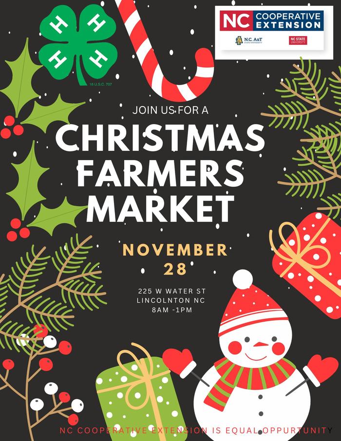 CHRISTMAS FARMERS MARKET
