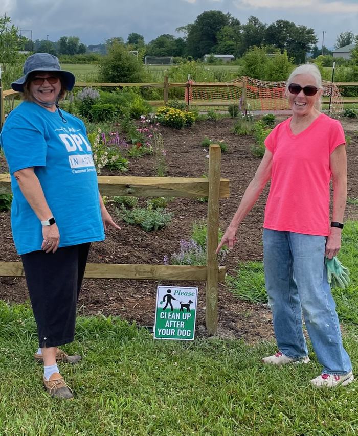mills river pollinator garden