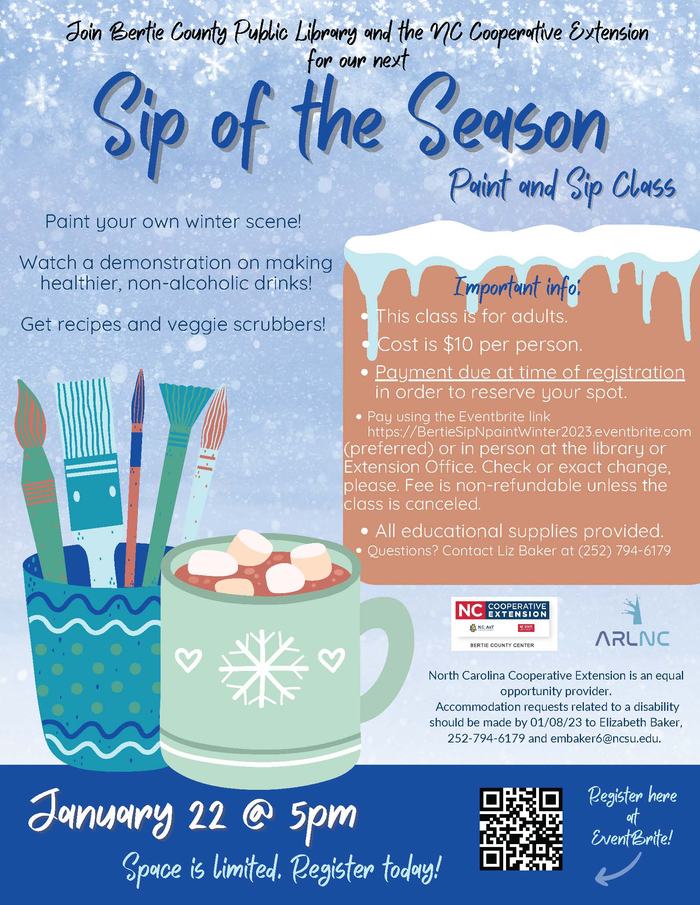 sip and paint registration information