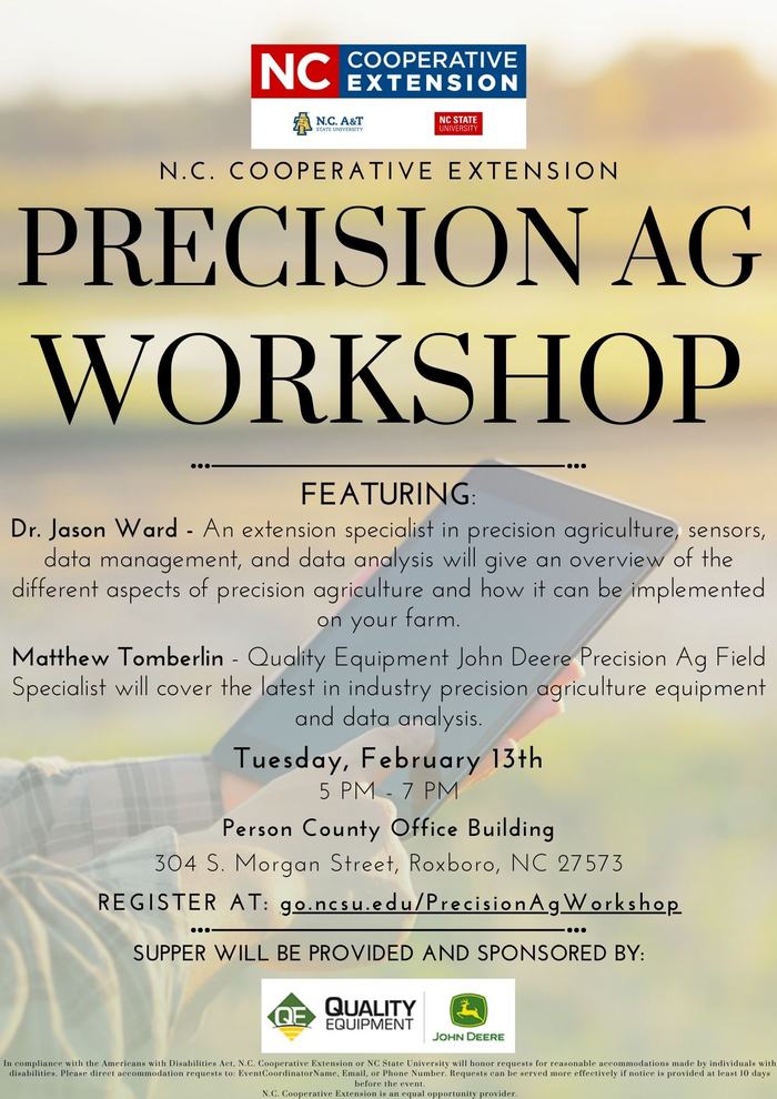 Precision Ag Workshop