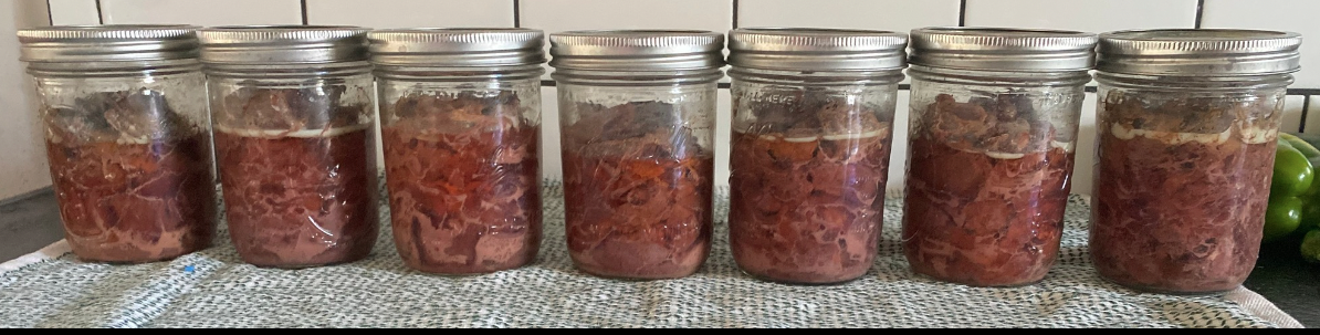 Canned Venison
