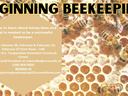 Honey bees on a honey comb