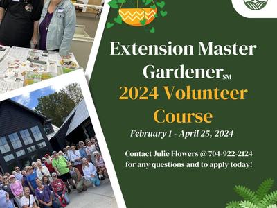 Extension Master Gardener 2024 Course
