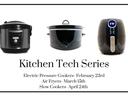 Air Fryer, slow cooker, pressure cooker