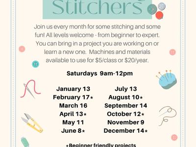 2024 Saturday Stitchers Flyer -UPDATED