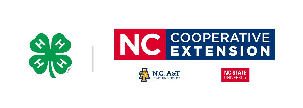 4-H Clover and the N.C. Cooperative Extension Logo.