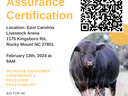 Beef Quality Assurance Certification