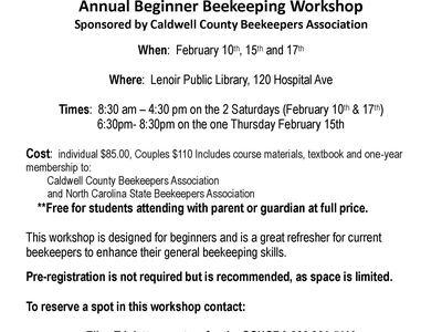 Beekeeping flyer