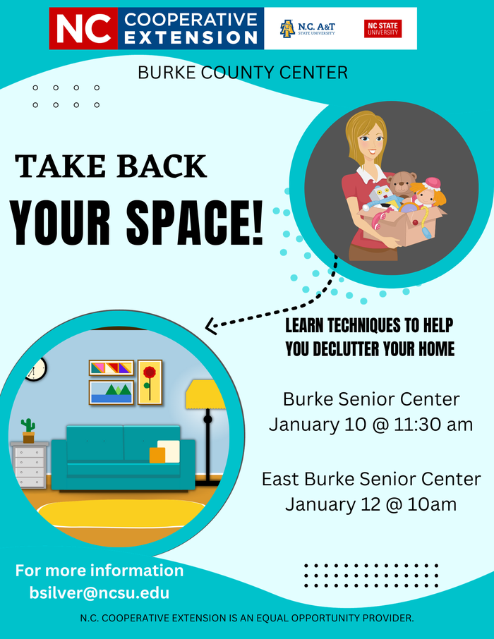 Take Back Your Space Workshop flyer