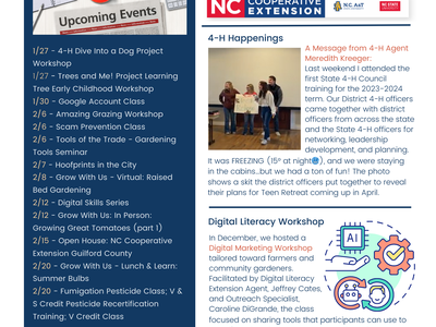 Monthly Program Update