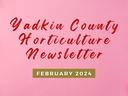 February Newsletter