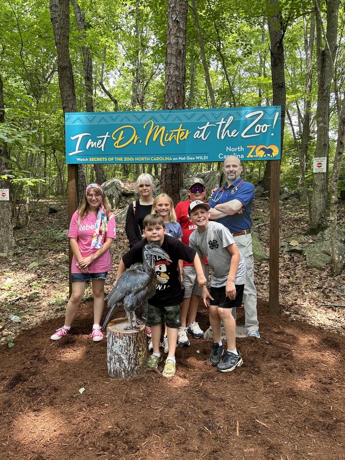 4-H youth at the NC Zoo