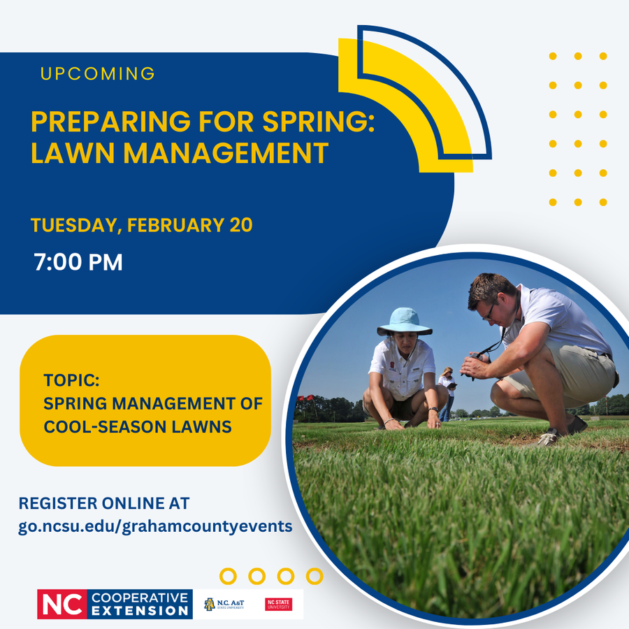 workshop flyer for lawn management class