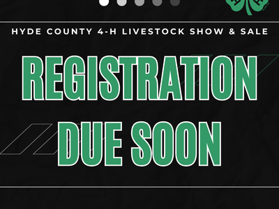 Registration Due Soon