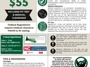 Respirator Mask Fit Testing flyer — $55 includes fit test & medical clearance; Jan 25, 2024