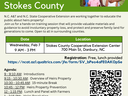 Heirs Property Summit, Stokes County — Wed Feb 7 9AM–3PM, Stokes County Cooperative Extension