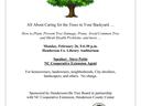 Trees in Your Backyard class 2024