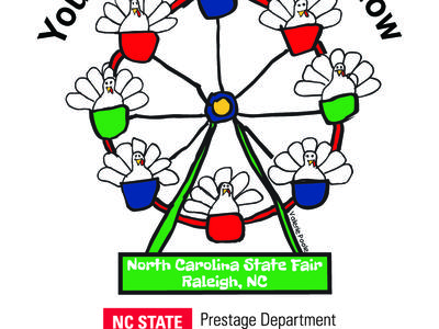 Turkey show design t-shirt winner for 2023