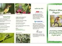 brochure featuring information about nature at home