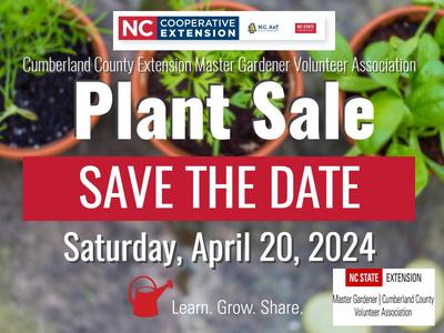 plant sale save the dat