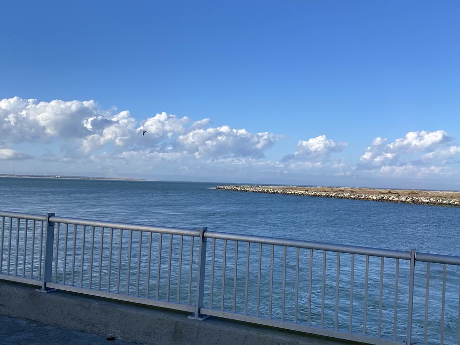 Open water from a pier.