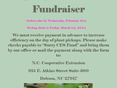 Surry County 4-H Spring Plant Sale Fundraiser