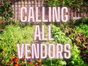 Calling all vendors with vegetables growing