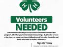 4H Volunteers Needed
