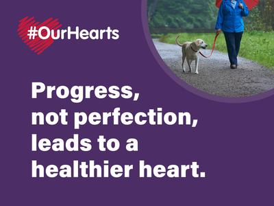 progress not perfection leads to a healthier heart