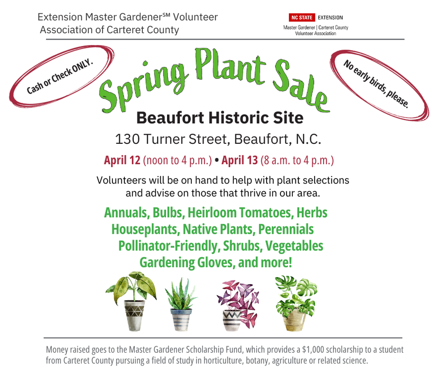 Plant Sale Flier