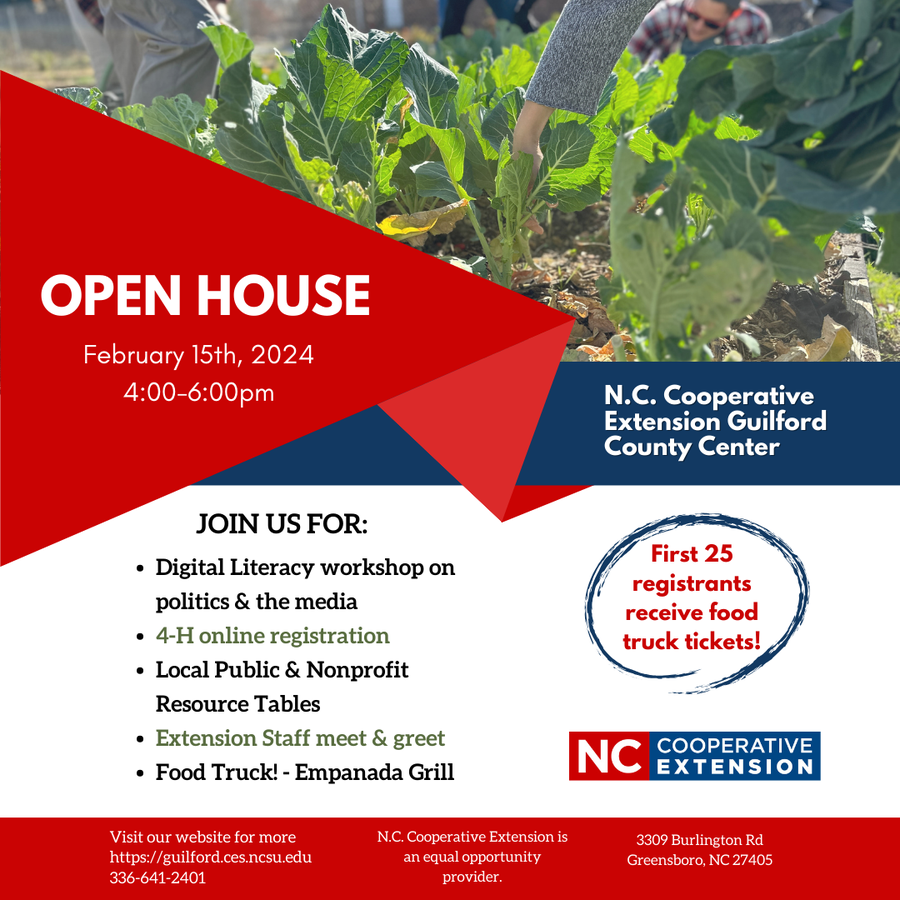 Open House, February 15th, 2024