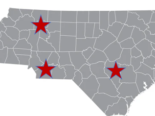 Figure 1. 2023 Foliar Fungicide Trial Locations.