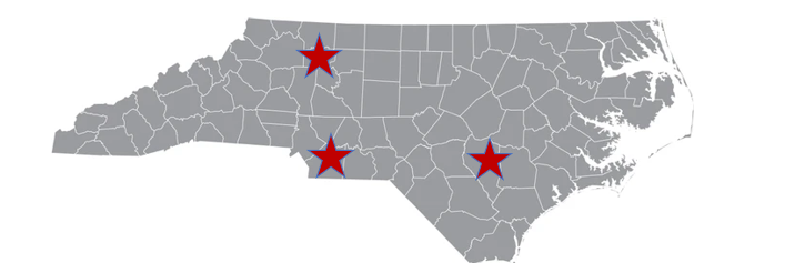 Figure 1. 2023 Foliar Fungicide Trial Locations.